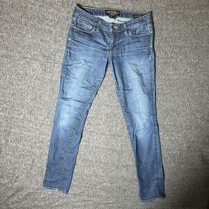 Lee Jeans Women's No Gap Straight‎ Leg Blue Denim Size 12
